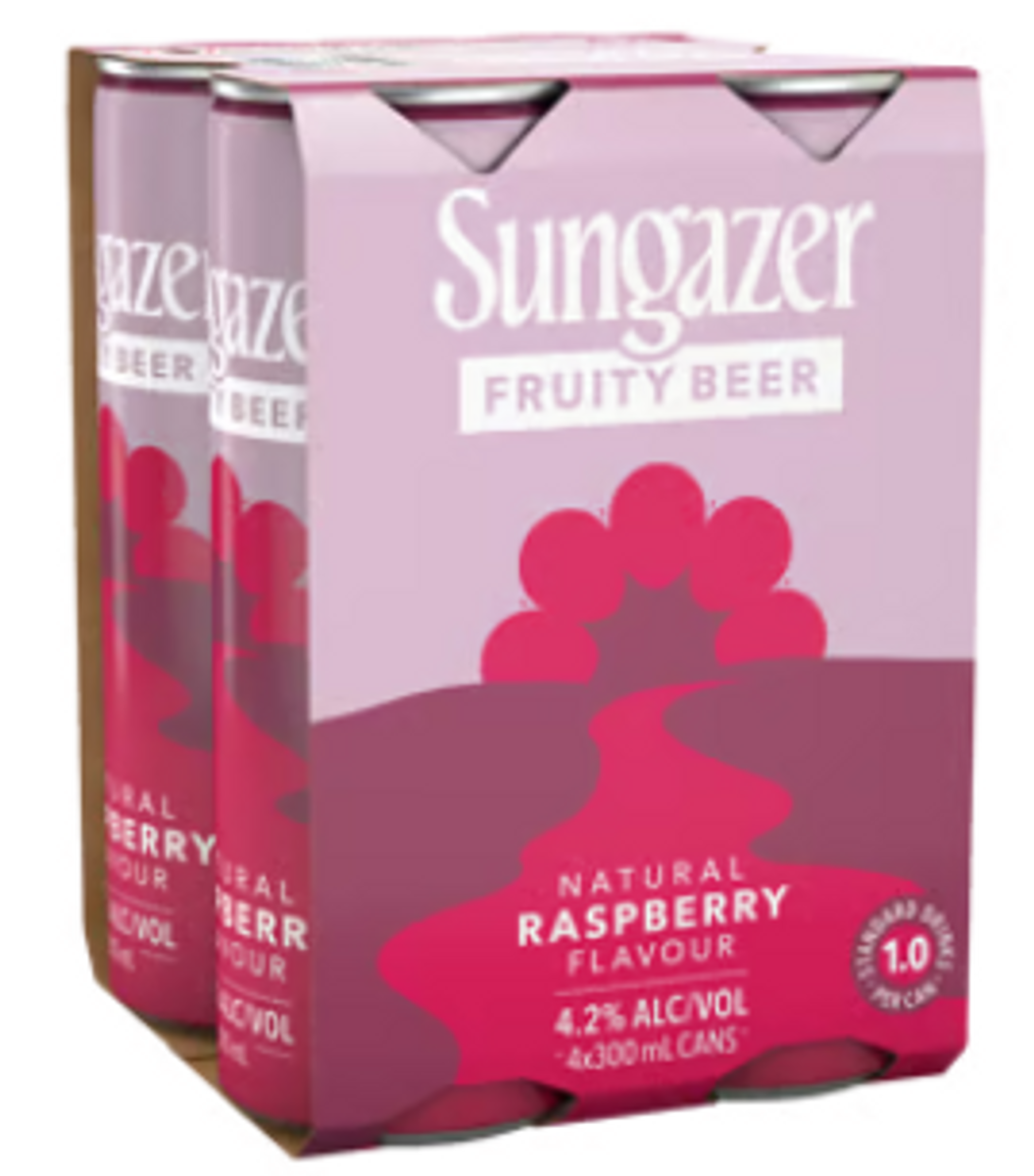 Sungazer Fruity Beer Raspberry | Thirsty Camel