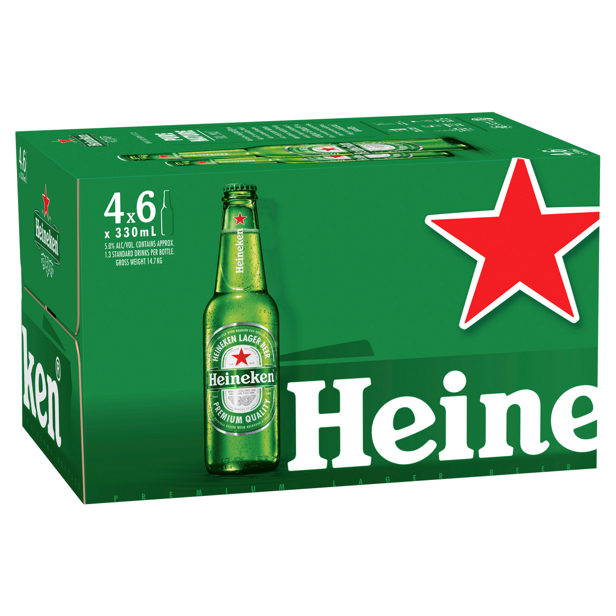 Heineken Bottle 330mL Thirsty Camel