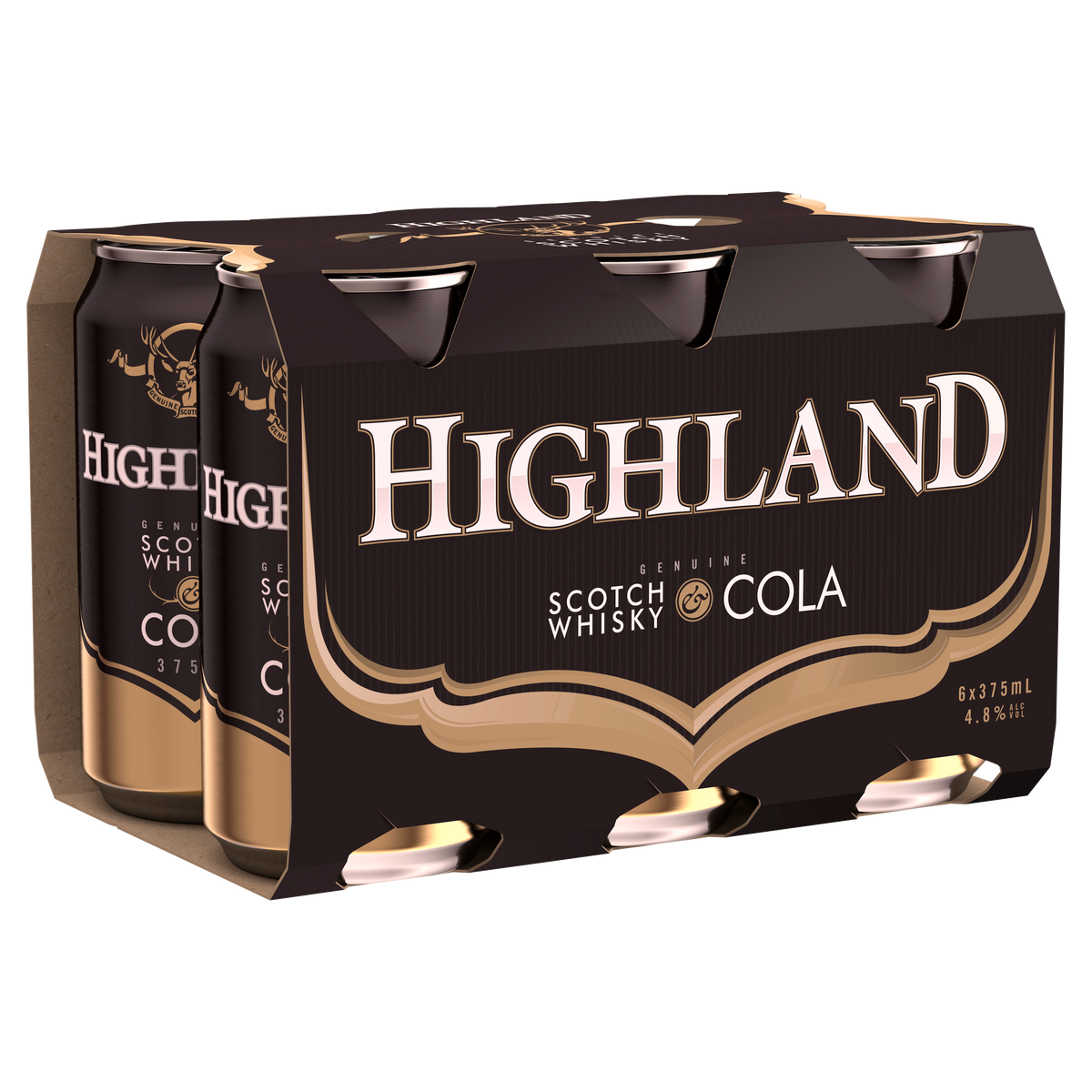 Highland Scotch Scotch & Cola Can 375mL | Thirsty Camel