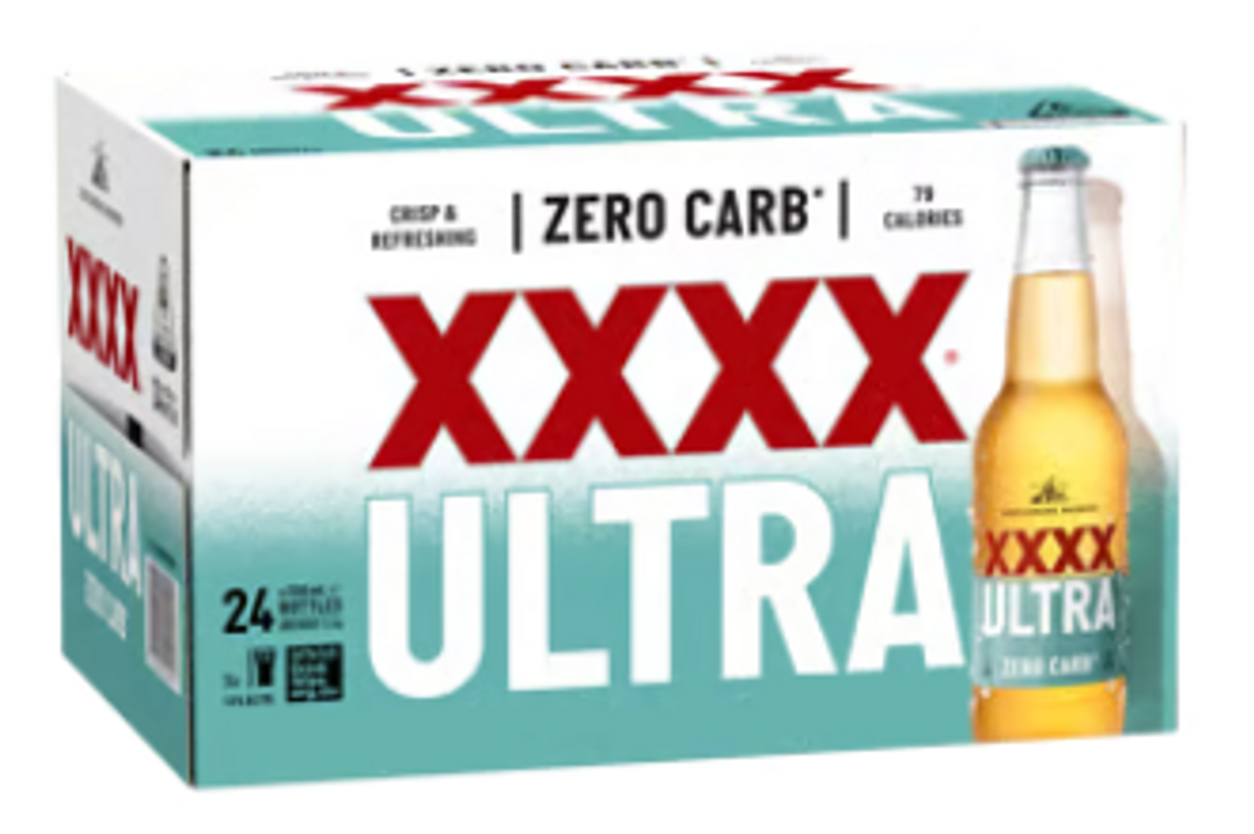 XXXX Ultra Zero Carb Bt 330ml Thirsty Camel