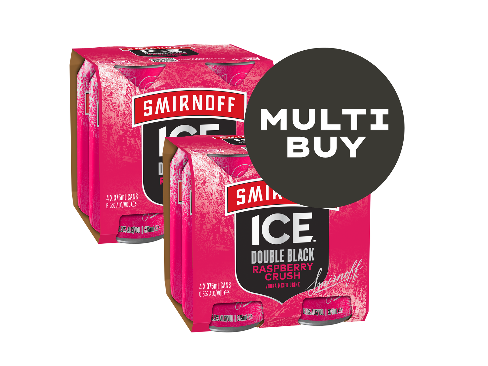 Smirnoff Ice Raspberry Crush 4pk | Thirsty Camel