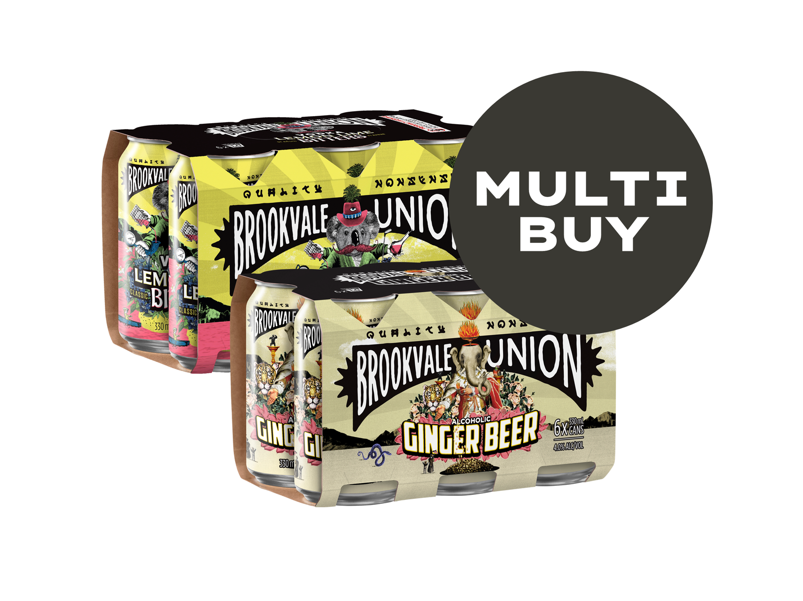 Brookvale Union 6pk Selected Varieties | Thirsty Camel