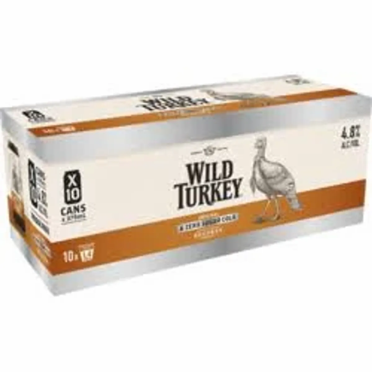Wild Turkey Cola Zero Sugar Free 4.8% Can 375ml | Thirsty Camel