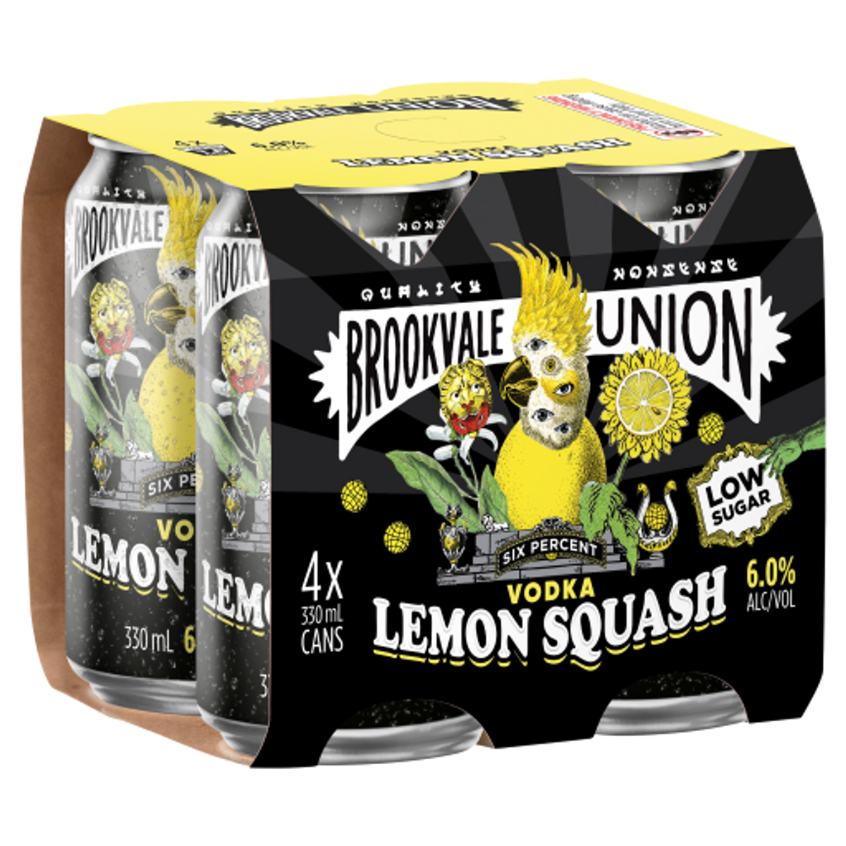 Brookvale Union Vodka Lemon Squash 6 Thirsty Camel
