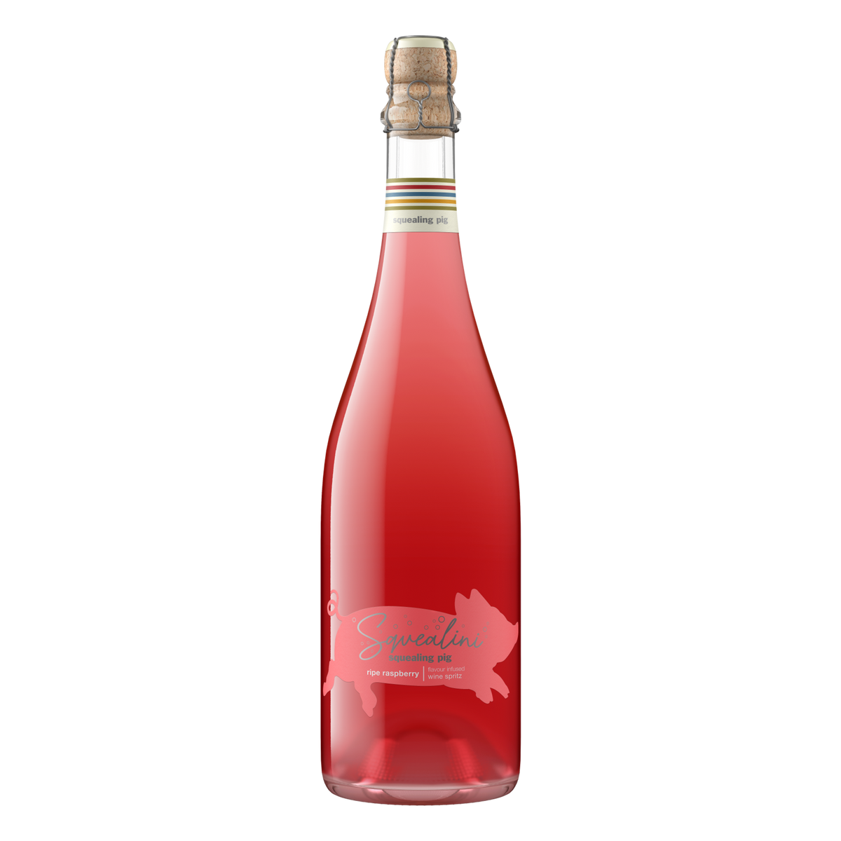 Squealing Pig Squealini Raspberry Spritz 750ml | Thirsty Camel