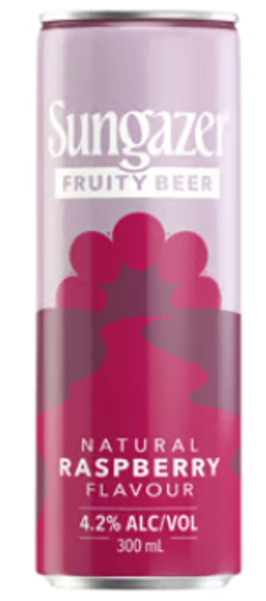 Sungazer Fruity Beer Raspberry | Thirsty Camel