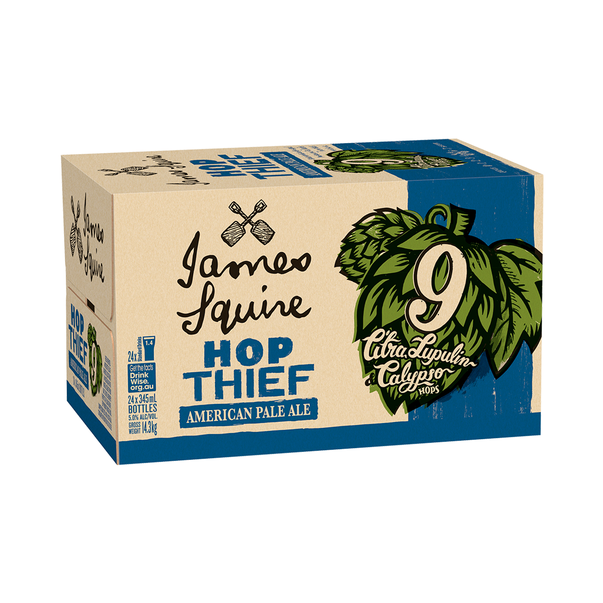 James Squire Hop Thief 9 American Pale Ale Bottle 345mL | Thirsty Camel