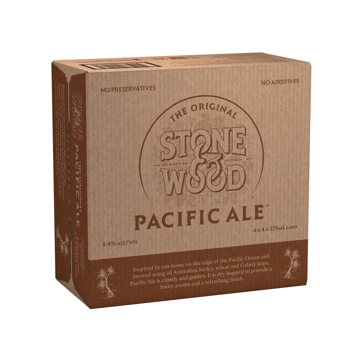 Stone & Wood Pacific Ale Can 375ml 16pk | Thirsty Camel