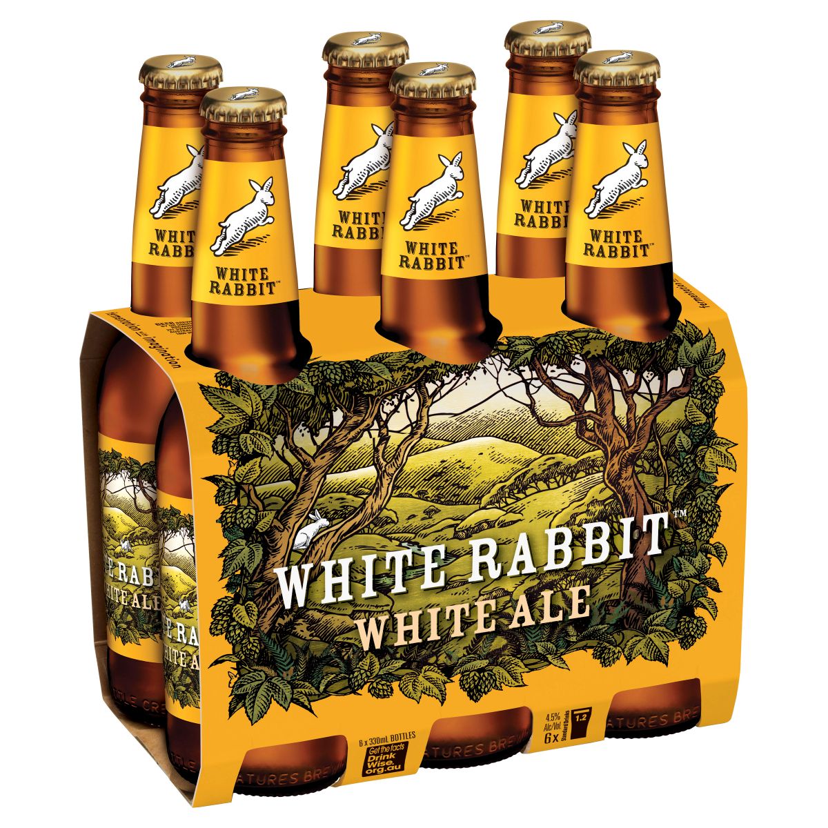 White Rabbit White Ale Bottle 330mL | Thirsty Camel