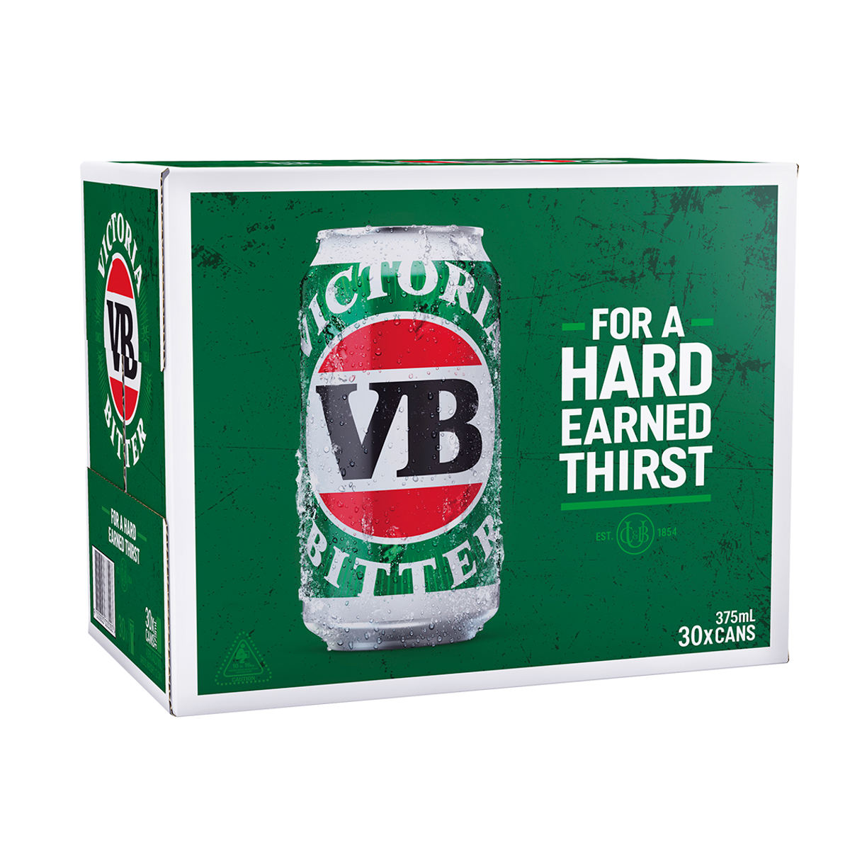 Victoria Bitter Can 375mL Thirsty Camel