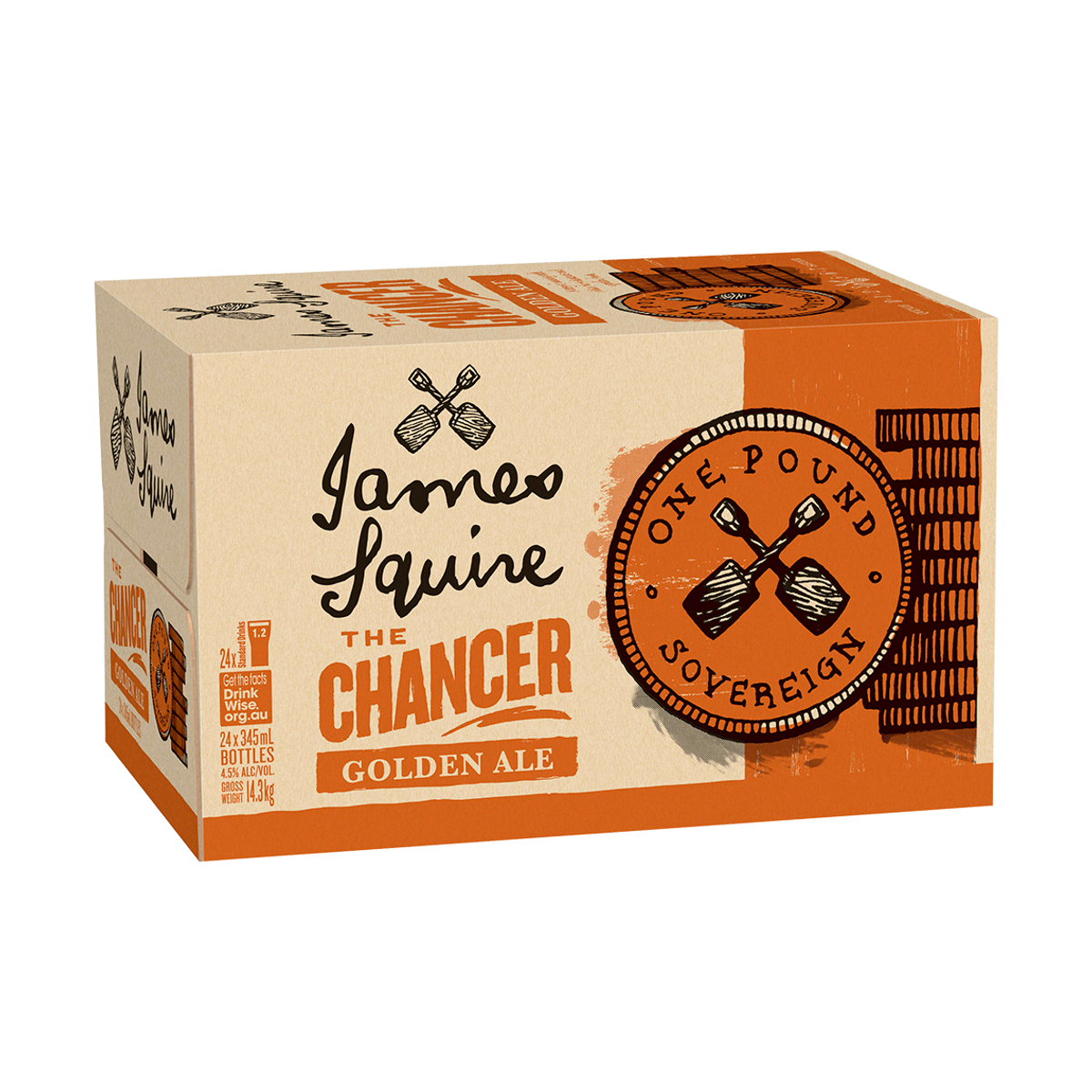 James Squire The Chancer Golden Ale Bottle 345mL | Thirsty Camel