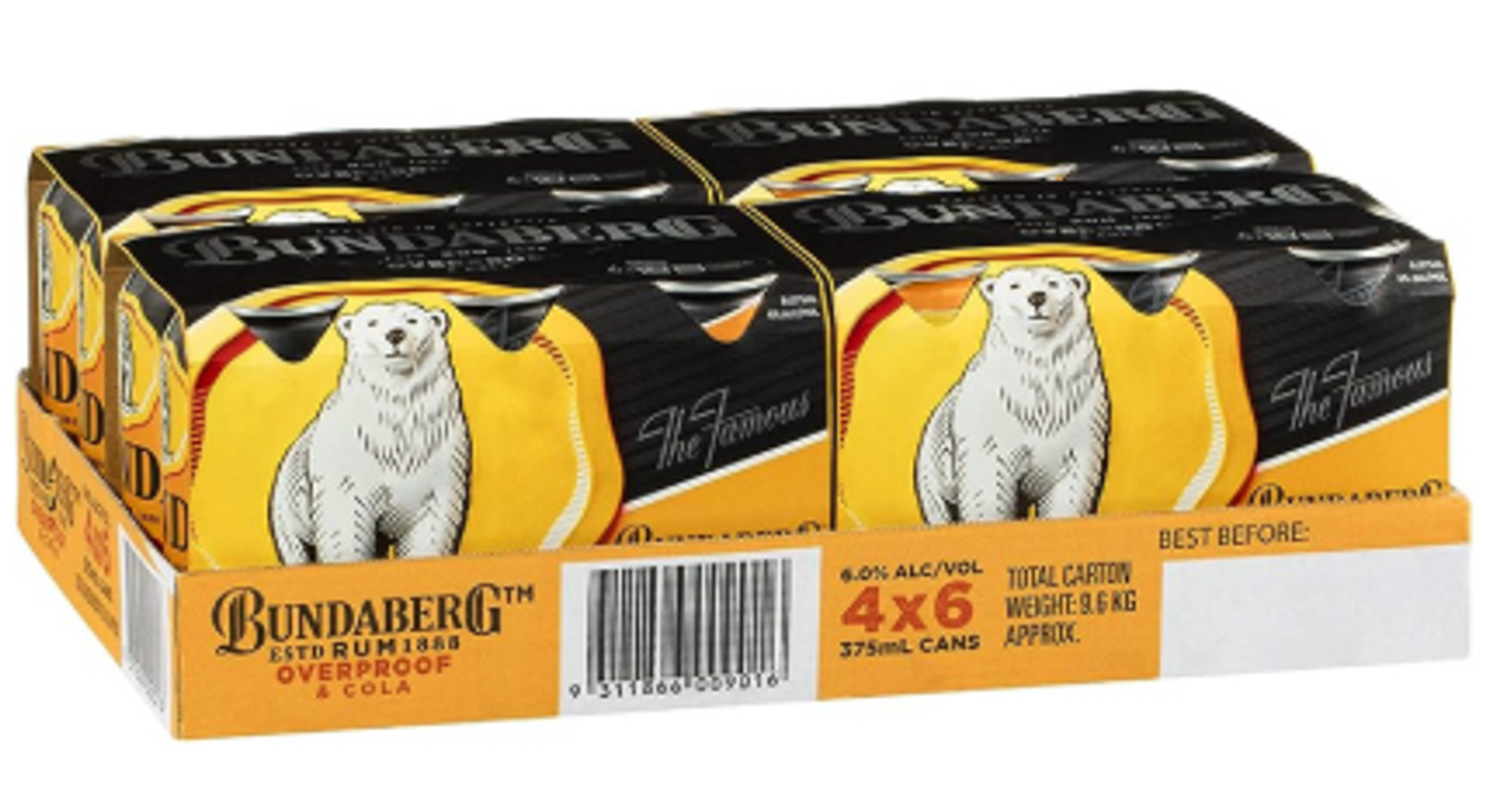 Bundaberg UP & Cola 4.6% Can 375mL | Thirsty Camel