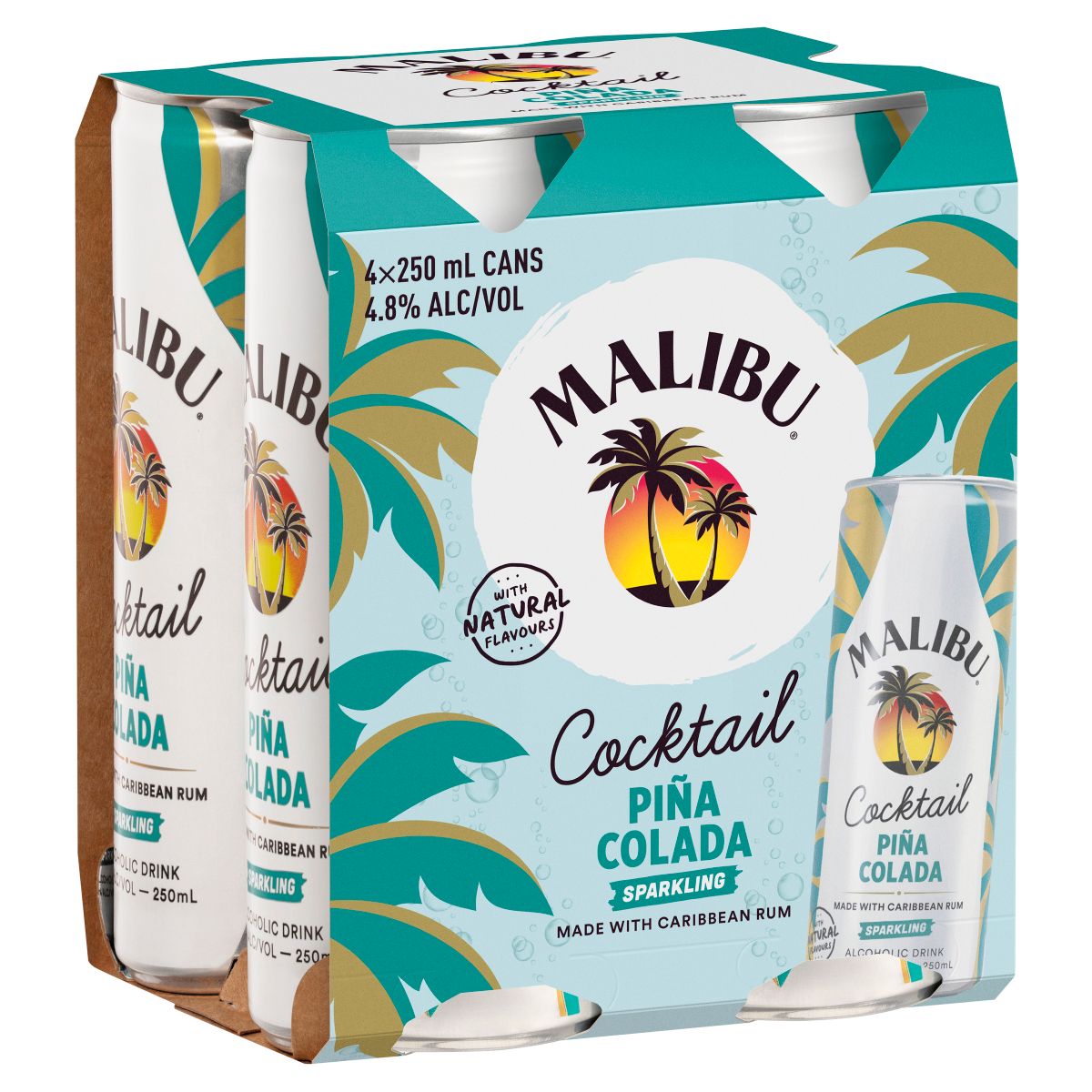 Malibu Pina Colada Can Thirsty Camel