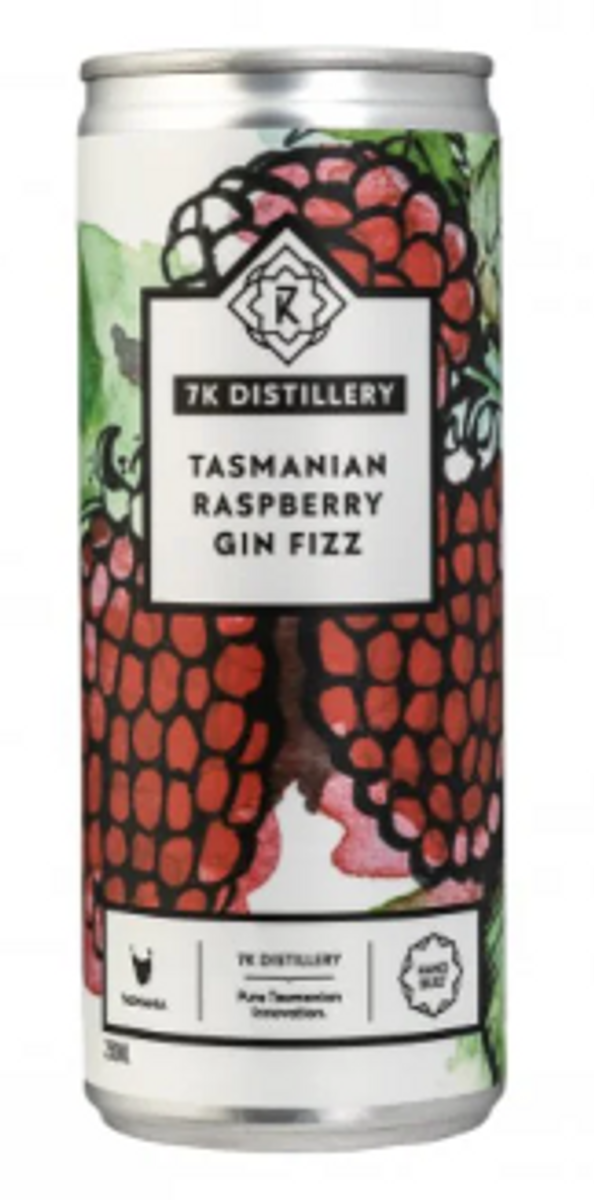 Twenty Third St Distillery 7K Distillery Tasmanian Raspberry Gin Fizz ...