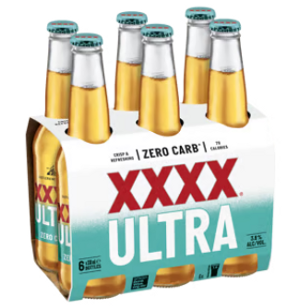 XXXX Ultra Zero Carb Bt 330ml Thirsty Camel