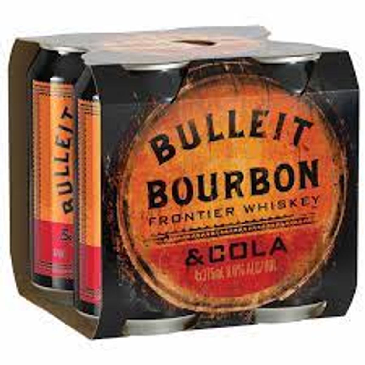 Bulleit Bourbon & Cola 6.0% Can 375mL | Thirsty Camel