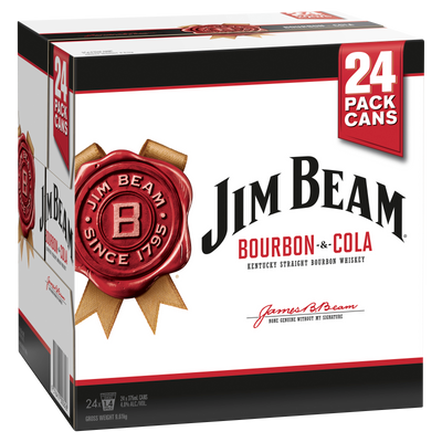 Jim Beam White Cola Can 375ml Thirsty Camel